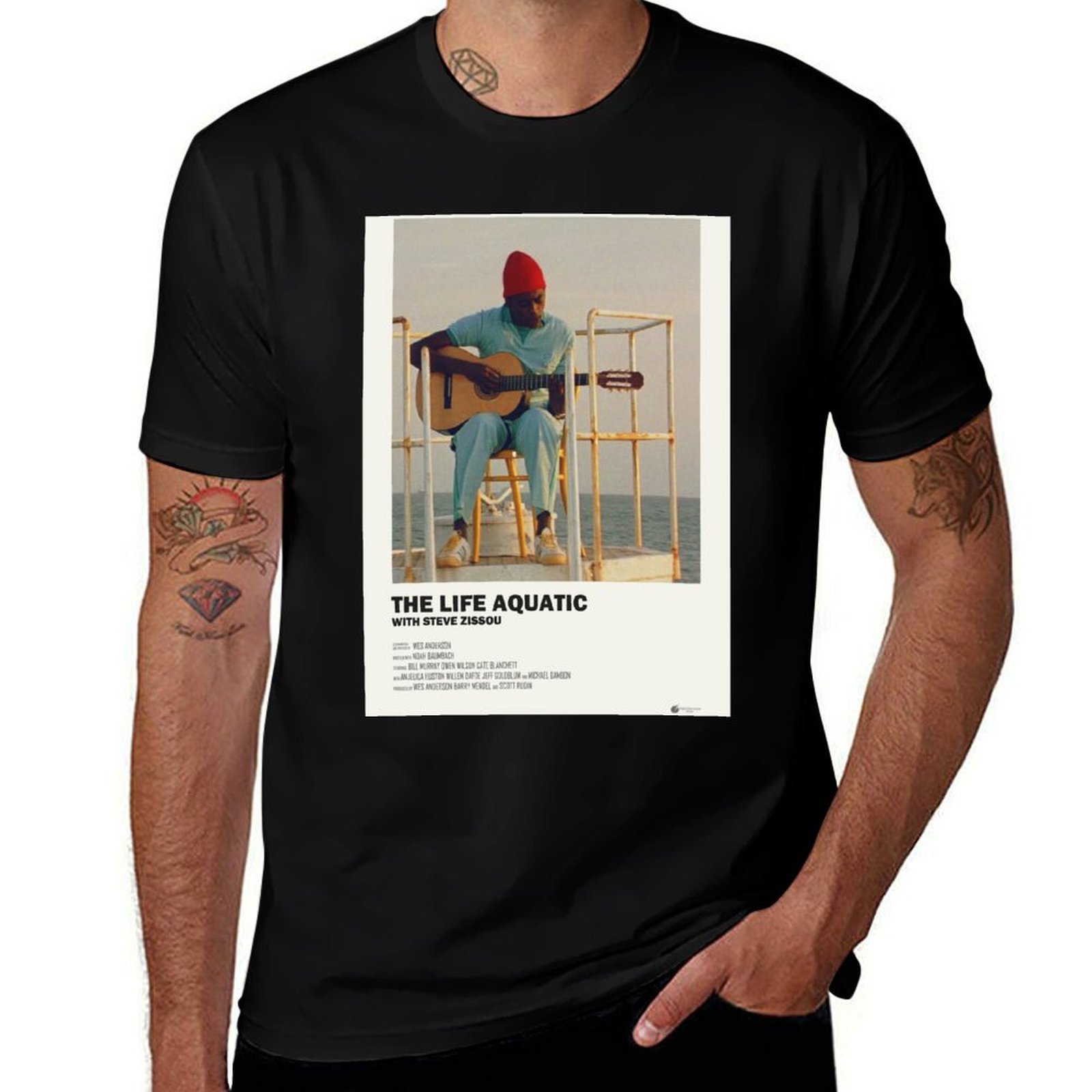 The Life Aquatic Poster T-Shir - đánh giá và giá Aquatic Sports Activities